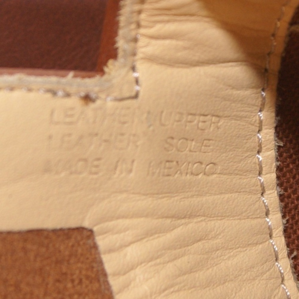 Nisolo Alejandro Slip On Loafers Mens 12 Brandy Brown Leather Made in Mexico - Picture 7 of 12